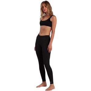 2021 Billabong Womens Skinny Sea Legs Wetsuit Trousers W41G60 - Black